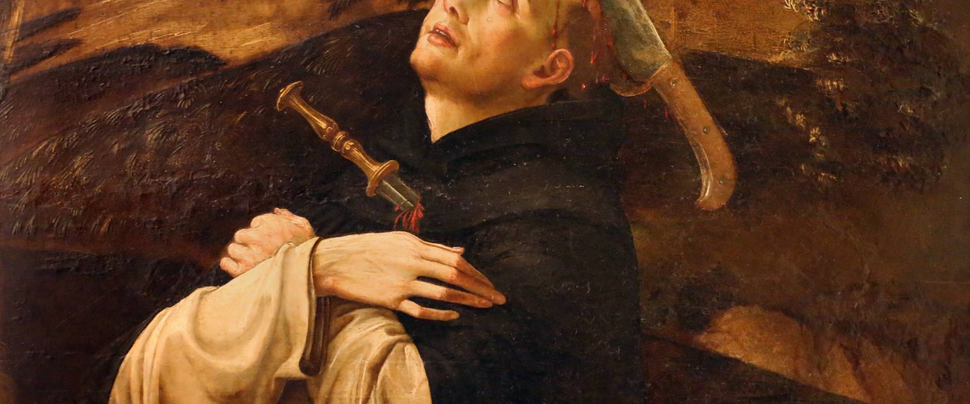 Francesco bianchi ferrari, crocifissione coi ss. maddalena, domenico e pietro martire, 1500-10 ca. 05 foto di Sailko